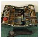 Tackle box and mini cast Tackle box and mini cast