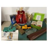 Estate items Christmas recipe cards rug shuttle Estate items Christmas recipe cards rug shuttle