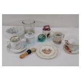 Shaving mug and other vintage pieces Shaving mug and other vintage pieces