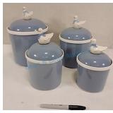 4 piece goose canister set 4 piece goose canister set