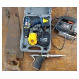 Pressure gun saws and Ryobi drill Pressure gun saws and Ryobi drill