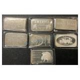 1 ounce silver bars as photographed 1 ounce silver bars as photographed
