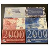 1998 1997 1999 2000 uncirculated coin sets 1998 1997 1999 2000 uncirculated coin sets
