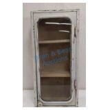 White painted hanging cabinet White painted hanging cabinet