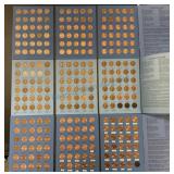 Completed Lincoln penny collection books from Completed Lincoln penny collection books from