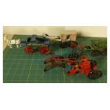 Cast iron horse drawn toys Cast iron horse drawn toys