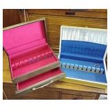 2 flatware boxes 1 with drawer 2 flatware boxes 1 with drawer