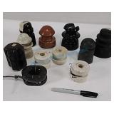 Antique insulator collection Antique insulator collection