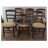 Six chairs Six chairs