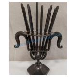 Silver plate knife holder Silver plate knife holder
