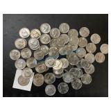 Group of 60 Kennedy half dollars, All our post Group of 60 Kennedy half dollars, All our post
