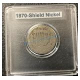1870 shield nickel 1870 shield nickel