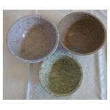 Texas ware and Apollo ware bowls Texas ware and Apollo ware bowls