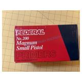 Brick of magnum small pistol primers full box Brick of magnum small pistol primers full box