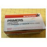 Large pistol primers partial box approximately Large pistol primers partial box approximately
