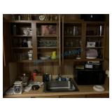 Barware contents of cabinets shown Barware contents of cabinets shown