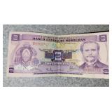 Honduras, 2 Lempiras Honduras, 2 Lempiras
