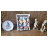 Two Hummels and 2 figurines Two Hummels and 2 figurines