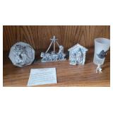 Pewter ornaments and more Pewter ornaments and more