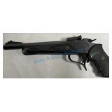 Thompson contender with 22 long rifle barrel Thompson contender with 22 long rifle barrel