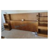 Teak headboard Teak headboard