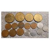 Finland 1,5,20, 50 pennia Finland 1,5,20, 50 pennia