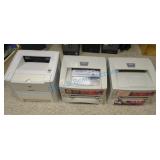 Three printers Three printers