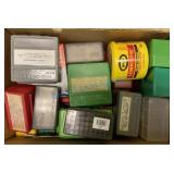 Plastic storage boxes for ammunition Plastic storage boxes for ammunition
