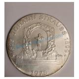 1975 Austria 100 schilling coin 1975 Austria 100 schilling coin