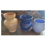 3 small vases 3 small vases