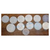 Belgium coins Belgium coins