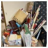 Lifetime supply of gift bags and wrapping paper Lifetime supply of gift bags and wrapping paper