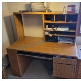 Desk and content Desk and content