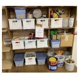 All brass for reloading and shelf unit All brass for reloading and shelf unit