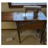 Sears Kenmore sewing machine in cabinet Sears Kenmore sewing machine in cabinet