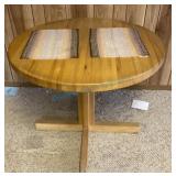 Butcher block kitchen table Butcher block kitchen table