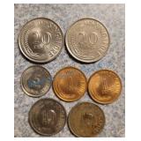 Singapore coins Singapore coins