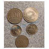 Indonesia rupiah coins Indonesia rupiah coins