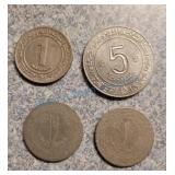 Algeria coins Algeria coins