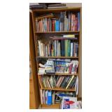 6 ft. Tall Bookcase full of books. Lots of 6 ft. Tall Bookcase full of books. Lots of