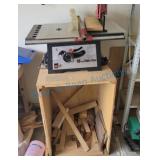 Table saw and stand Table saw and stand
