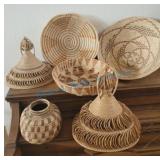 Woven baskets Woven baskets