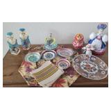 Nesting dolls figurines plates Nesting dolls figurines plates