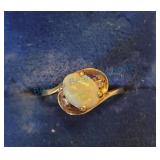 14k gold opal ring 14k gold opal ring
