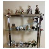 Contents on three shelvesShelving unit not Contents on three shelvesShelving unit not