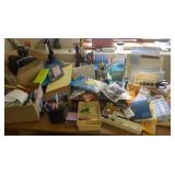 All of the office supplies All of the office supplies