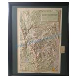 Rocky mountain national Park topographical map Rocky mountain national Park topographical map