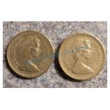 Queen Elizabeth pounds 83-84 Queen Elizabeth pounds 83-84