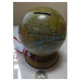 Globe bank with key Globe bank with key