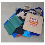Bunch of reusable bags Bunch of reusable bags